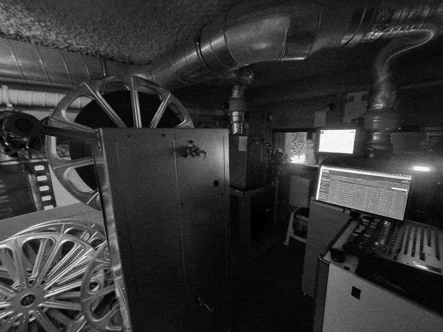 Cabine de projection